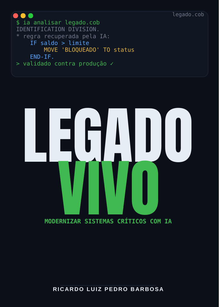 Capa do livro Legado Vivo